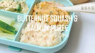 BUTTERNUT SQUASH & SALMON PUREE | | BABY FOOD WEANING RECIPES | BEABA