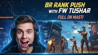 BR RENK PUSH AND GUILD WARS IS LIVE WITH FWTUSHAR Full ON MASTI😝😝 JOIN AND PLAY #FREEFIRE #FFMAX