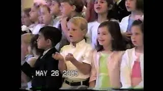 Mason's Kindergarden Recital and Graduation - 2005