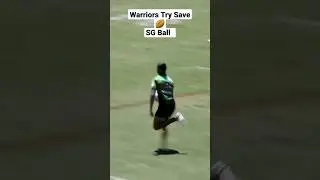 Ratu Naborisi Try Save for the NZ Warriors 🏉 - SG Ball