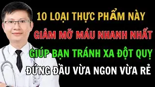 op 10 Thực Phẩm Giảm Mỡ Máu Mạnh: Dọn Sạch ‘Rác’ Mạch Máu, Tránh Nhồi Máu Cơ Tim, Đột Quỵ Não
