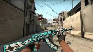 Stattrak AK-47 Frontside Misty (FT) Showcase