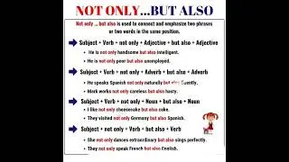Not only But also English Grammar #shortvideo #english #vocabulay #practice