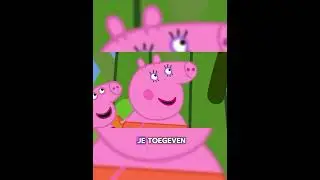 Peppa big gaat naar het pretpark! ( heel grappig! )