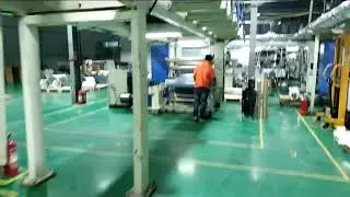 NJ Heating film production #underfloor heating #electric heating film #infrared floor heating