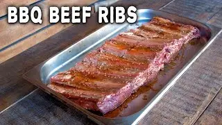 Fire Baked BBQ Beef Ribs in The Wood Fired Oven