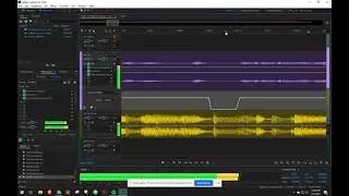 Adobe Audition Tutorial - Poetry over Backing Track Project - Automating volume envelopes