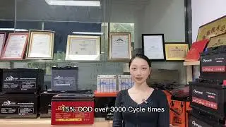 CSBattery HDC SERIES Fast Charge DEEP CYCLE Lead Carbon BATTERY