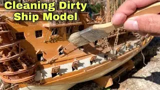 Cleaning Dirty Ship Model