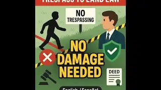 Trespass to Land Law: Actionable Per Se Explained!