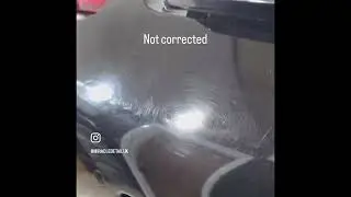 Absolutely wrecked paint on a Porsche Boxster S 