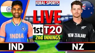 IND vs NZ 1st T20 Live Scores | Iqbal Sports | India vs New Zealand Live | Live Cricket Match Today
