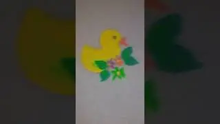 #handmade #duck#trending #fabricpaint #painting #artist #shorts#tutriol