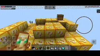 huh what happened to my nether portal 😭😭 lucky sky Block part 3