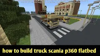 How To Build Truck Scania P360 Flatbed