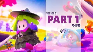 FALL GUYS SEASON 2 - Playthrough No Commentary - Part 1 [PS4 PRO]