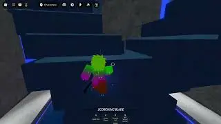Finding out what the strange blue torch was...
