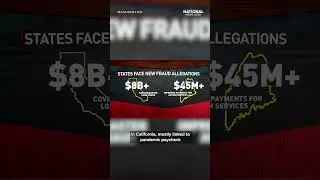 FRAUD ALLEGATIONS: $8 billion in California, $45 million in Maine