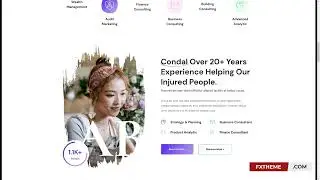 Condal - Business Consulting Figma Template consulting solicitors