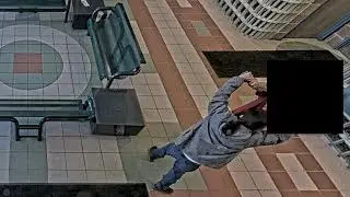 VIDEO | Lorain County man attacks woman in lobby of Elyria Police Department
