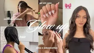 Spa day | glow up de fim de ano, unhas em gel, cílios, banho premium…🎀✨⭐️