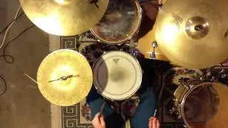 Drum Lesson: Polyrhythmic Groove #1 Drum Solo