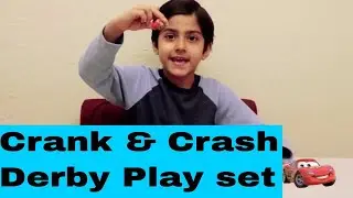 Disney Cars Crank and Crash Derby Playset Review - Savar Toys Review