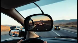 Why are convex mirrors used to see the traffic from behind