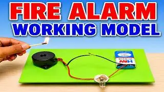 fire alarm science project - simple and easy - dy easy steps | DIY pandit