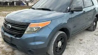 Lot # 105 2013 Ford Explore Police Interceptor (FWD)