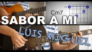 Sabor A Mi Luis Miguel Tutorial Cover - Acordes [Mauro Martinez]
