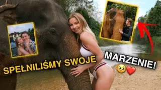 Kąpaliśmy się ze SŁONIAMI 🐘😱 | Tajlandia VOL. 1/2
