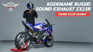 KODENAME SOUND MOTOR BUSSID | ZX25R