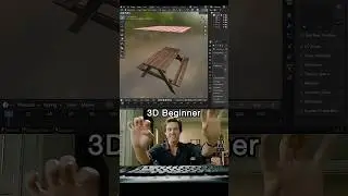 3D Noob VS Pro Artists 🏆 #shorts #blender #3d #animation #3danimation