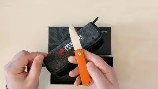 B&ouml;ker Manufaktur Solingen - BRLW G10 Orange (110669) - unboxing