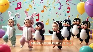 Jump and Count With Me! | Kids Learning Numbers 1-10 | Movement & Dance Song for Preschoolers