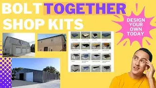 💥 The Giant Build! 30x100 Gable Roof Shop Kit &ndash; Create Your Ultimate Workshop Space 🛠️