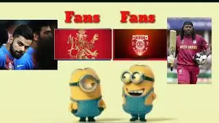 RCB vs KXIP fans KXIP fans attitude status❤️❤️❤️😁😁😁👍👍