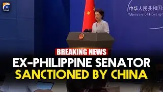 Former Philippine senator sanctioned for 'harming China's interests' | Geo News English