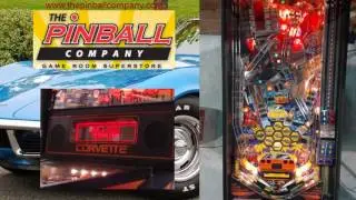 Corvette Pinball Machine at The Pinball Company