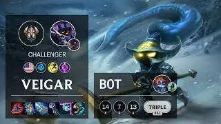 Veigar Bot vs Heimerdinger - NA Challenger Patch 10.3