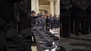 State Trooper graduation! #lawenforcement #statetrooper #police #thinblueline #academy #nevergiveup