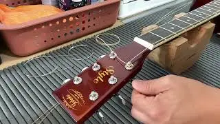 INSTALANDO CORDAS EM VIOLÃO FOLK (AÇO)
