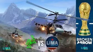 Manouvering Spree - Shark vs Lima // Tournament // Broken Arrow Specator Commentary 4k