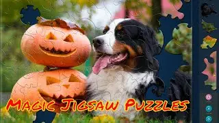 Solving Magic Jigsaw Puzzles 436 (70🧩) Trick or treat?🎃