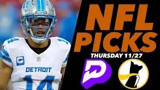 (13-5 STREAK!!!) NFL PRIZEPICKS THANKSGIVING DAY 11/27 ✅✅| 4 FREE PLAYER PROPS FOR NFL WEEK 13!!!