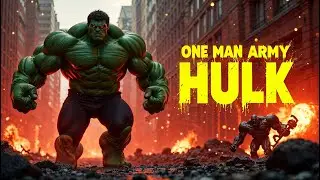 Can One Man Army Hulk Save the World from Robot?