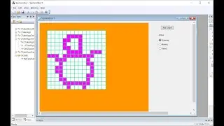 MFC C++ live stream coding - Creating a Sprite/Grid editor on MDI project | Moving sprites