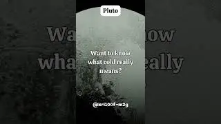 Want to know what cold really means? #planet#space #shorts