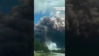 Fire at Georgia chemical plant fills sky with thick smoke